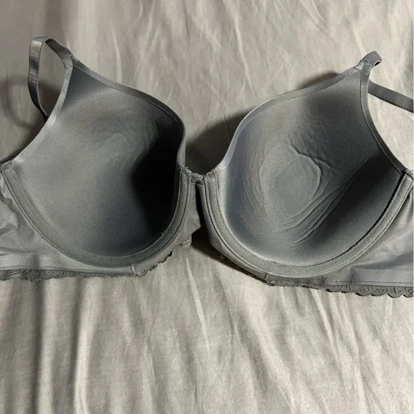 Aerie Grey Real Sunnie Full Coverage Bra Size 36D - Picture 4 of 5